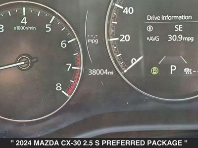 2024 Mazda CX-30 2.5 S Preferred Package