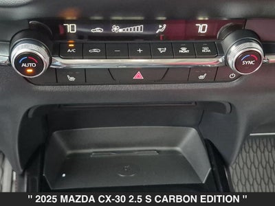 2025 Mazda CX-30 2.5 S Carbon Edition