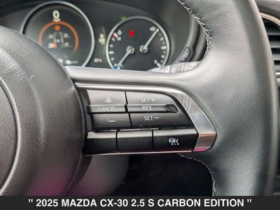 2025 Mazda CX-30 2.5 S Carbon Edition