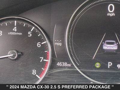 2024 Mazda CX-30 2.5 S Preferred Package