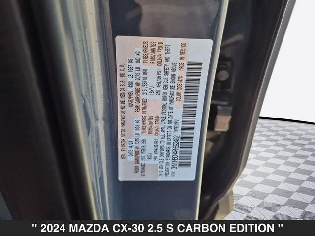 2024 Mazda CX-30 2.5 S Carbon Edition