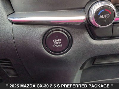 2025 Mazda CX-30 2.5 S Preferred Package
