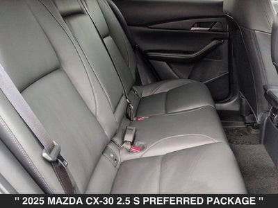 2025 Mazda CX-30 2.5 S Preferred Package