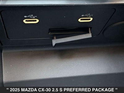2025 Mazda CX-30 2.5 S Preferred Package