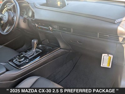 2025 Mazda CX-30 2.5 S Preferred Package