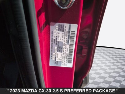 2023 Mazda CX-30 2.5 S Preferred Package