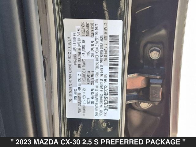 2023 Mazda CX-30 2.5 S Preferred Package