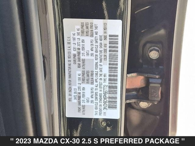 2023 Mazda CX-30 2.5 S Preferred Package