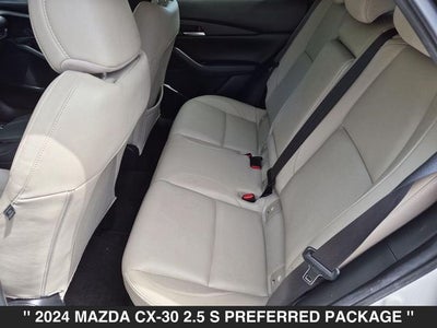 2024 Mazda CX-30 2.5 S Preferred Package