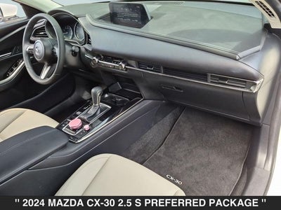 2024 Mazda CX-30 2.5 S Preferred Package