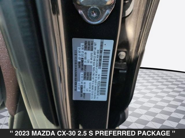 2023 Mazda CX-30 2.5 S Preferred Package