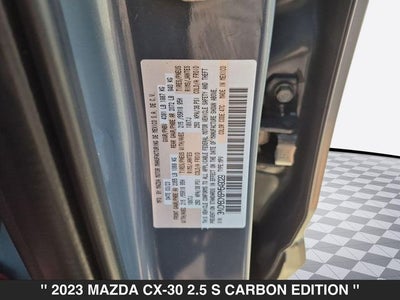 2023 Mazda CX-30 2.5 S Carbon Edition