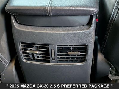 2025 Mazda CX-30 2.5 S Preferred Package