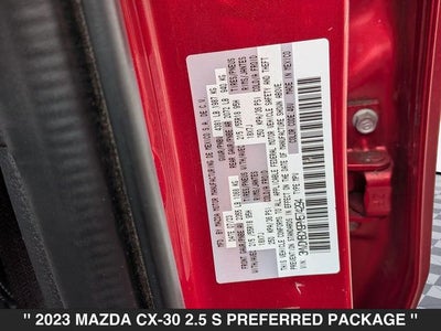 2023 Mazda CX-30 2.5 S Preferred Package
