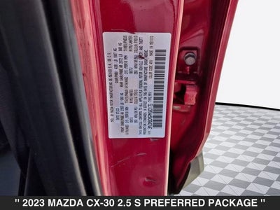 2023 Mazda CX-30 2.5 S Preferred Package