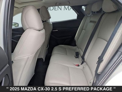 2025 Mazda CX-30 2.5 S Preferred Package