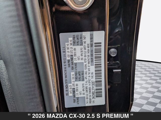 2026 Mazda CX-30 2.5 S Premium