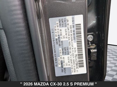 2026 Mazda CX-30 2.5 S Premium