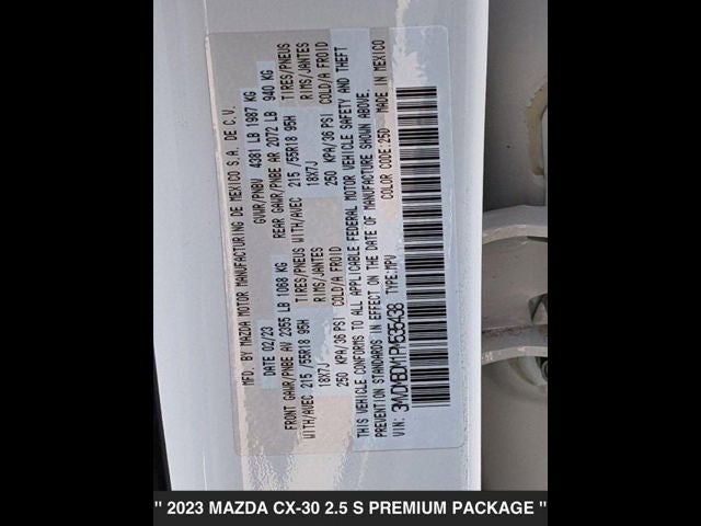2023 Mazda CX-30 2.5 S Premium Package