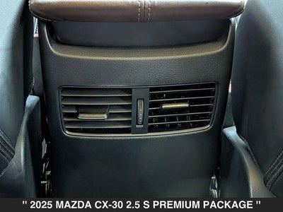 2025 Mazda CX-30 2.5 S Premium Package