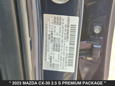 2023 Mazda CX-30 2.5 S Premium Package
