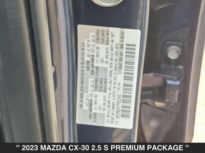 2023 Mazda CX-30 2.5 S Premium Package
