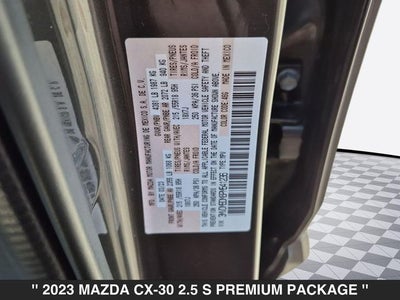 2023 Mazda CX-30 2.5 S Premium Package