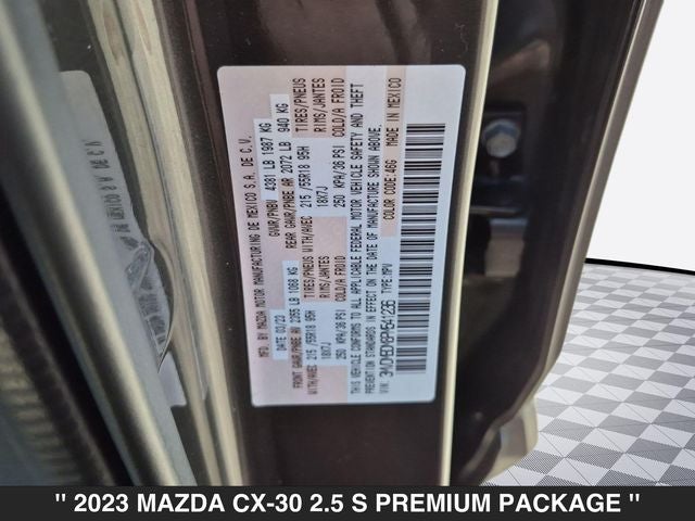 2023 Mazda CX-30 2.5 S Premium Package