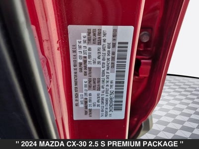 2024 Mazda CX-30 2.5 S Premium Package