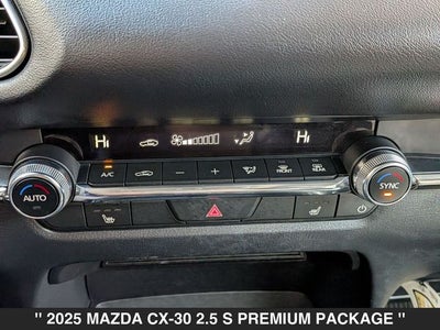 2025 Mazda CX-30 2.5 S Premium Package