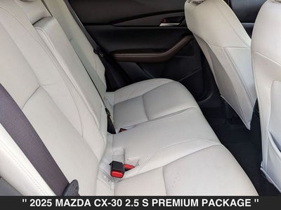 2025 Mazda CX-30 2.5 S Premium Package