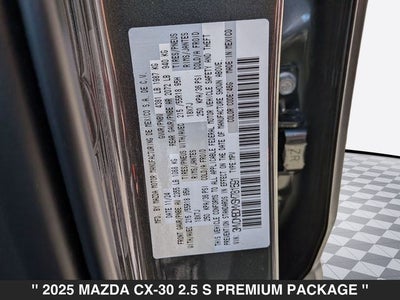 2025 Mazda CX-30 2.5 S Premium Package