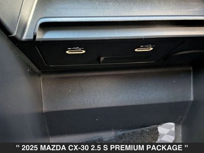 2025 Mazda MAZDA CX-30 2.5 S Premium Package