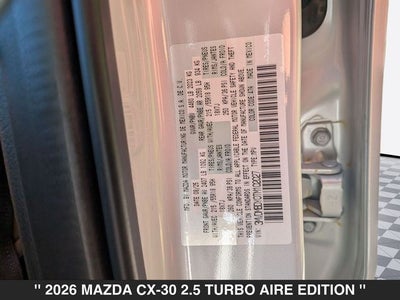 2026 Mazda CX-30 2.5 Turbo Aire Edition