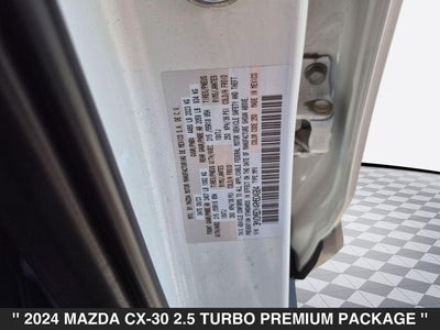 2024 Mazda CX-30 2.5 Turbo Premium Package