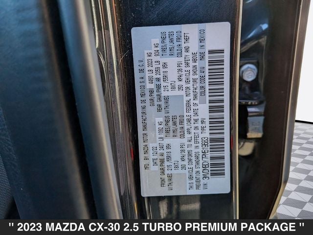 2023 Mazda CX-30 2.5 Turbo Premium Package