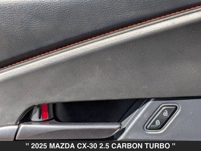 2025 Mazda MAZDA CX-30 2.5 Carbon Turbo