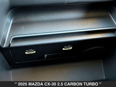 2025 Mazda MAZDA CX-30 2.5 Carbon Turbo
