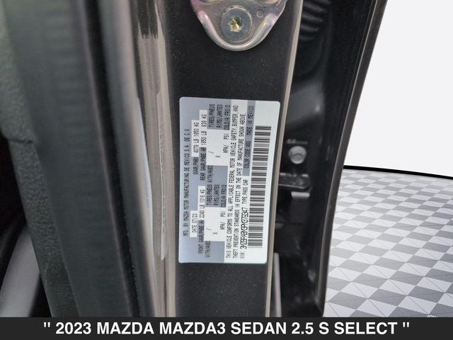 2023 Mazda Mazda3 2.5 S Select Package