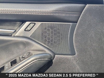 2025 Mazda Mazda3 2.5 S Preferred Package