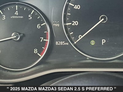 2025 Mazda Mazda3 2.5 S Preferred Package
