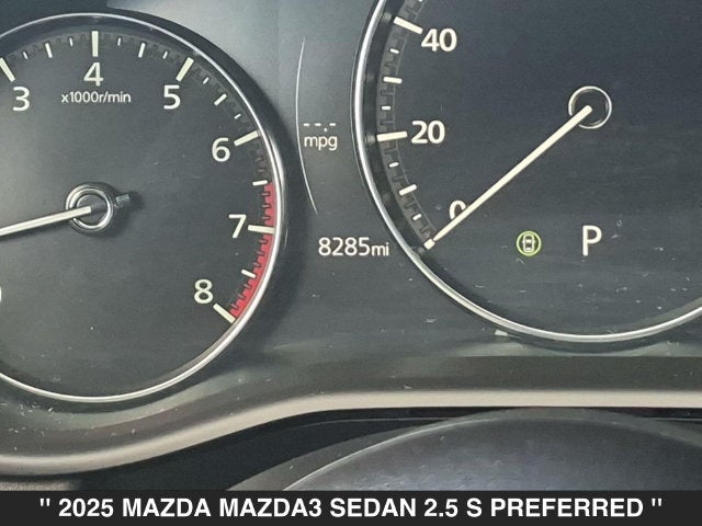 2025 Mazda Mazda3 2.5 S Preferred Package