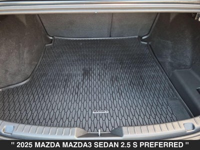 2025 Mazda Mazda3 2.5 S Preferred Package