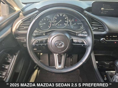 2025 Mazda Mazda3 2.5 S Preferred Package