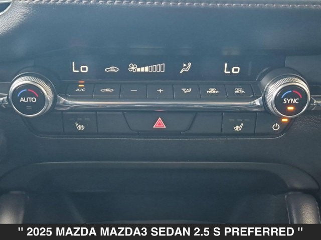2025 Mazda Mazda3 2.5 S Preferred Package