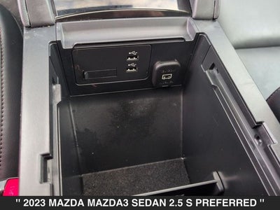 2023 Mazda Mazda3 2.5 S Preferred Package