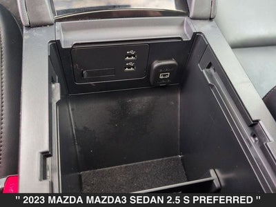 2023 Mazda Mazda3 2.5 S Preferred Package