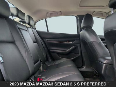 2023 Mazda Mazda3 2.5 S Preferred Package