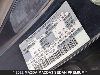 2022 Mazda Mazda3 Premium