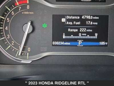 2023 Honda Ridgeline RTL